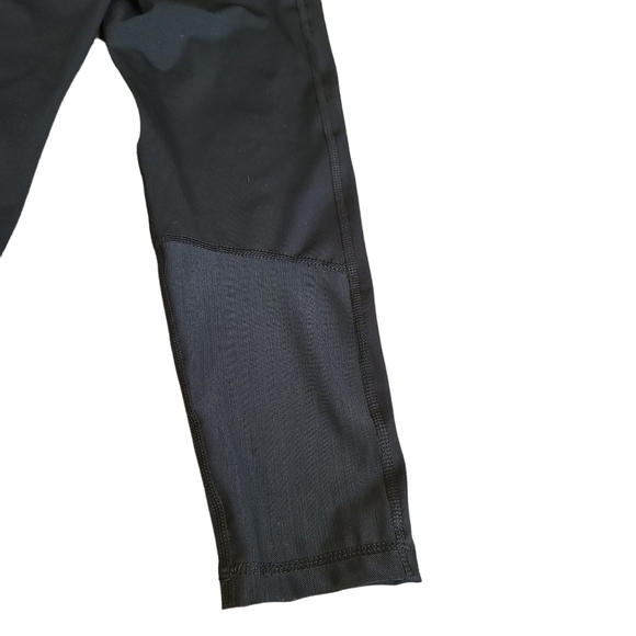 Nike Pro 365 Women's Mid-Rise Cropped Mesh Panel Leggings Black Size XS NWT - Picture 6 of 10